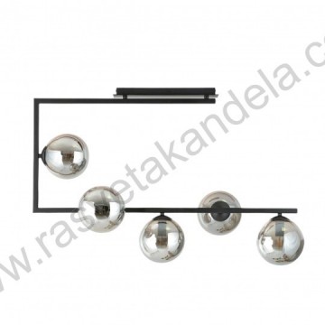 Luster 5xE27 M10772-5 crni