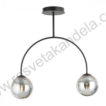 Luster 2xE27 M11098-2 crni