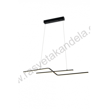 Led visilica 13W 3000K crna Optonica