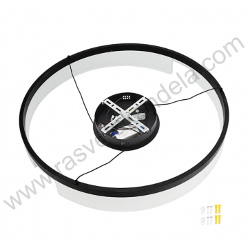 Led visilica 23W 3000K crna Optonica