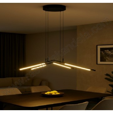 LED visilica 32W 4000K EDMOND-32 crna