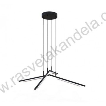 LED visilica 32W 4000K EDMOND-32 crna