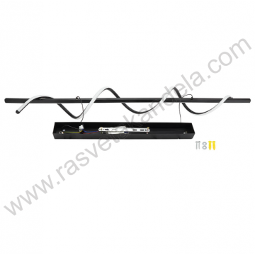Led visilica 30W 3000K crna