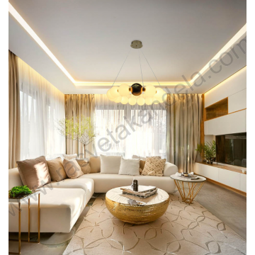 Led visilica 27W 3000K bakarne boje