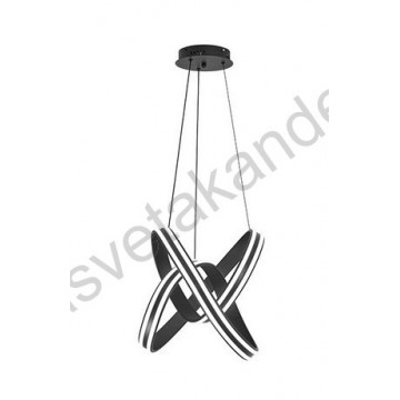 LED visilica 168W 3CCT sa daljinskim JOLLY-168 crna