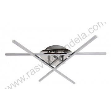 LED luster plafonjera 24W 4000K TROYA hrom