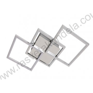 LED luster plafonjera 40W 4000K MONZA hrom