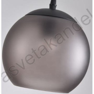 Visilica 3xE27 BELIZA LIGHT-3R metal/staklo