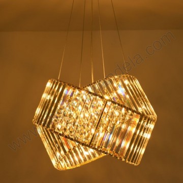 Luster visilica E14 BEETHOVEN zlatna