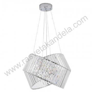 Luster visilica E14 BEETHOVEN hrom