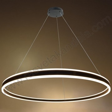 Led visilica prečnika 1m 60W 3000K crna Optonica
