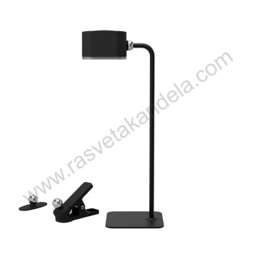 LED stona lampa USB 3W 3CCT dimabilna crna na dodir