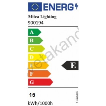 Baštenska zidna/plafonska lampa1xGX53 BERTA IP66 siva