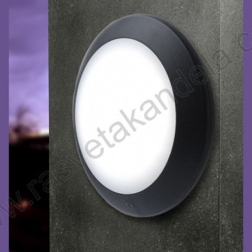 Baštenska zidna/plafonska lampa1xGX53 BERTA IP66 crna