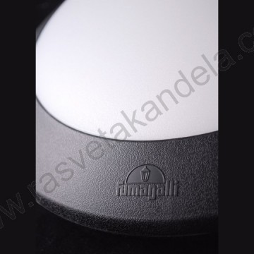 Baštenska zidna/plafonska lampa1xGX53 BERTA IP66 crna