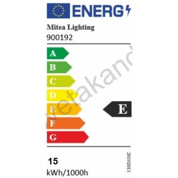 Baštenska zidna/plafonska lampa1xGX53 BERTA IP66 crna