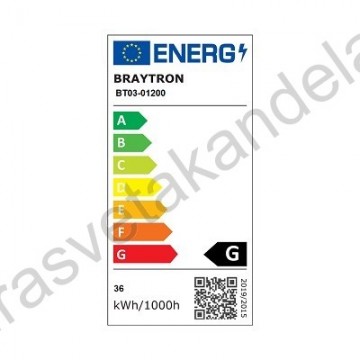 LED vodonepropusna svetiljka 120cm 36W 3000K IP65