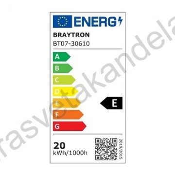 LED vodonepropusna svetiljka 59cm 20W 4000K IP65