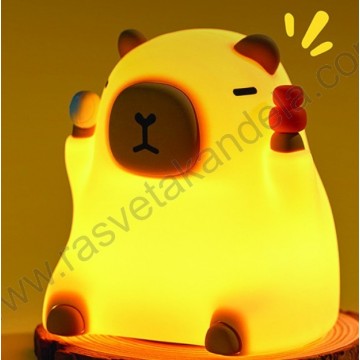 Dečija noćna lampa CAPYBARA LED 2W 3000K 5V USB