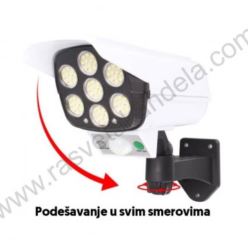 Solarna led lampa sa PIR senzorom i daljinskim