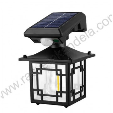 Solarni zidni fenjer sa senzorom pokreta