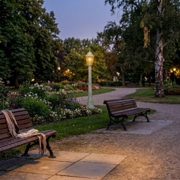 Fenjer stubni M2002-SV beli