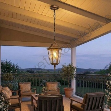 Fenjer viseći M2002-V braon