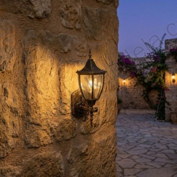 Fenjer zidni M2003-G braon