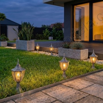 Fenjer stubni M2003-S sivi