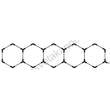 HEKSAGON LED plafonjera 4058x946mm 199W 6000K set