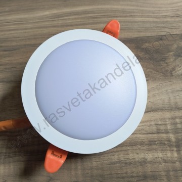 LED panel ugradni 3CCT 18W 3000/4000/6500K PAULA-18 beli