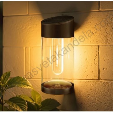 Solarna zidna lampa toplo bela ML-WS135