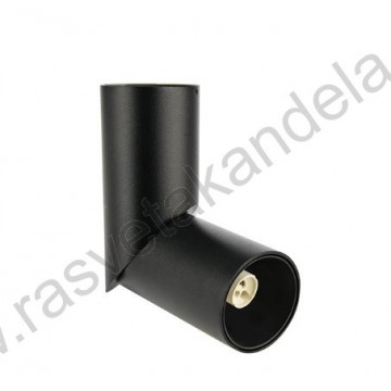 Nadgradna lampa usmeriva 1xGU10 MIAMI crna