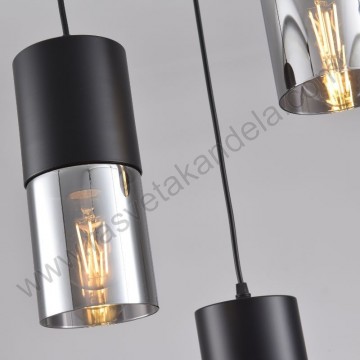 Visilica 3xE27 TRIX-3R smoky