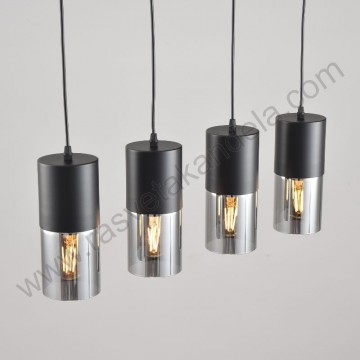 Visilica 4xE27 TRIX-4L smoky