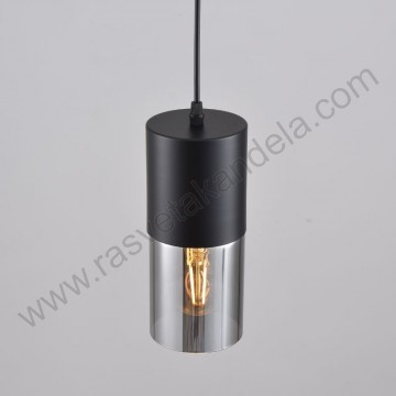 Visilica 1xE27 TRIX-1L smoky