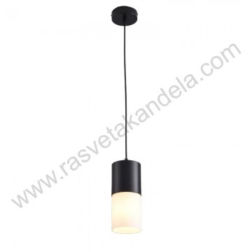 Visilica 1xE27 TRIX-1L crno-bela