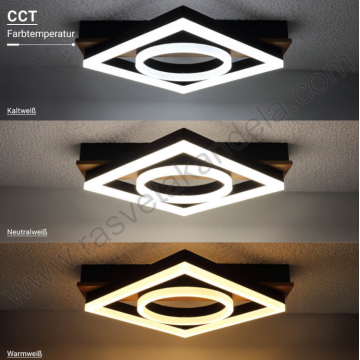 LED luster plafonjera 44W 3000/4000/6000K sa daljinskim 12821
