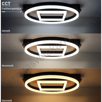 LED luster plafonjera 46W 3000/4000/6000K sa daljinskim 12822