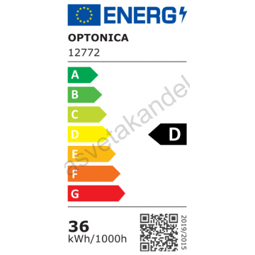 LED panel ugradni 595x595mm 36W 4500K