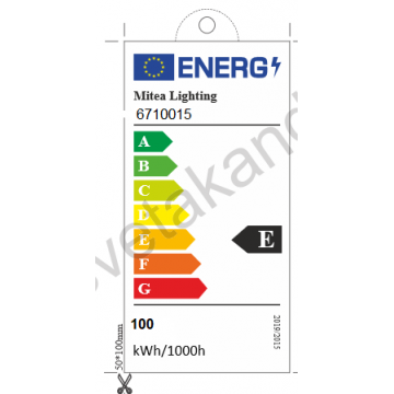LED ulična svetiljka zglobna 100W 6500K M430100-S3