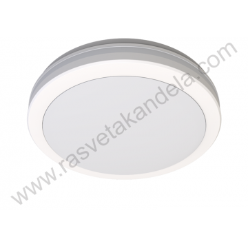 LED plafonjera 30W IP65 3000/4000/6000K bela sa senzorom prisutnosti