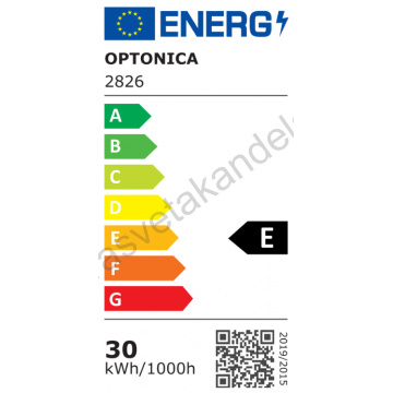 LED plafonjera 30W IP65 3000/4000/6000K bela sa senzorom prisutnosti