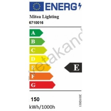 LED ulična svetiljka zglobna 150W 6500K M430150-S3