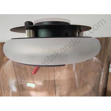 LED podna lampa 19W LI2702 metal/staklo