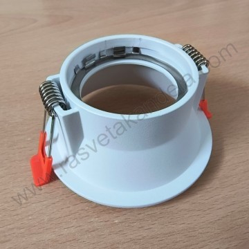 Ugradna rozetna M206172 aluminijum bela