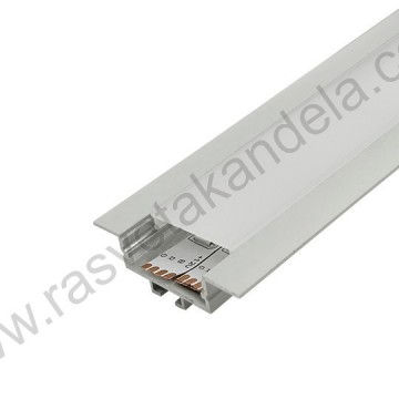 Aluminijumski ugradni profil 2000x42x13,5mm IP20