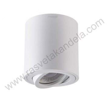 Nadgradna lampa usmeriva 80x85mm 1xGU10 ANINA bela