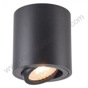 Nadgradna lampa usmeriva 90x96mm 1xGU10 ANINA crna