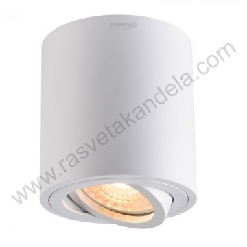 Nadgradna lampa usmeriva 90x96mm 1xGU10 ANINA bela